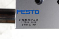 Festo DFM-80-50-P-A-GF F&uuml;hrungszylinder 170886 max....