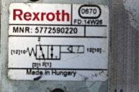 Rexroth MNR 5772590220 Wegeventil used