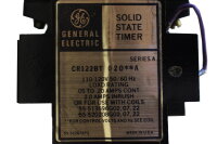 General Electric CR122BT Series A Zeitverz&ouml;gerungsrelais 0.1-5 sec. used
