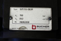 Bucher Hydraulics QXV54-063R Zahnradpumpe unused