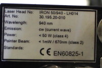Fisba Optik FLS Iron 50/940 - LH014 30.183.74.011 SH 024 Laser  used