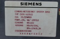 Siemens G24 G5 25WRGD Einbau Netzger&auml;t System SVS2 used