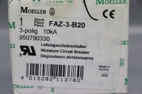 Moeller FAZ-3-B20 3-polig Leistungsschutzschalter 10kA...