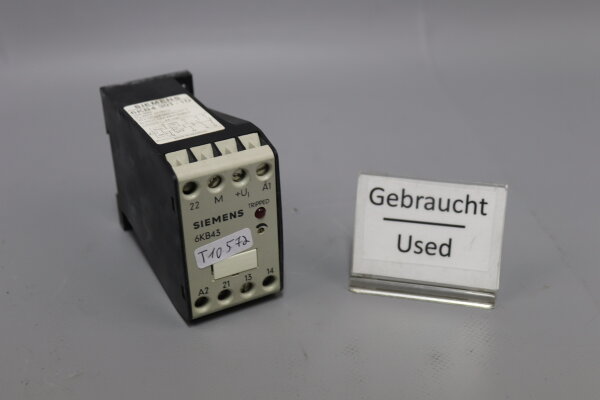 Siemens Sch&uuml;tz 6KB4301-1D  VDE 0660 220V 50/60 Hz used