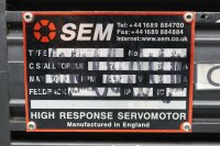 SEM HR115A6-88S Servomotor 6000 1/min used