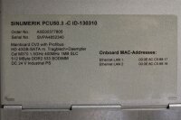 Siemens Sinumerik PCU 50,3-C, 1,5 GHz 6FC5210-0DF31-2AA0 + Tasatur Panel 6FC5303-1AF12-8AM0 used