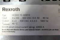 Rexroth Umrichter HCS02.1E-W0012 + CSH01.1EPB-ENS-NNN-NNN-S2-S-NN-FW -used-