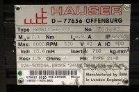 Hauser HBMR115E6-88S Servomotor + Neugart PL115S/H/M0 Getriebe i=8 Used