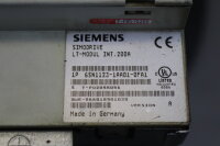 Siemens 6SN1123-1AA01-0FA1 6SN1118-0DM21-0AA0 LT-Modul INT Version A Used