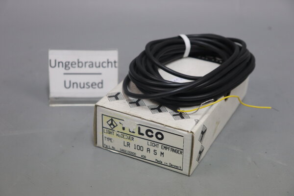 Telco LR100A5M LR 100 A 5 M 0462100000 Light Transmitter unused OVP