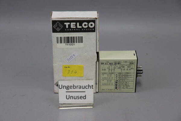 Telco PA 11 C403 Lichtschrankenverst&auml;rker 240V DC unused OVP