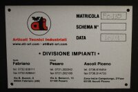 Articoli Tecnici Industriali Divisione Impianti F0135 unused
