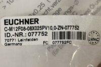 Euchner C-M12F08-08X025PV10,0-ZN-077752 Verbindungskabel unused OVP