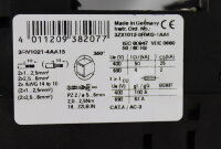 Siemens 3RV1021-4AA15 Motorschutzschalter used