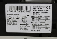 Siemens 3RV1011-1EA10 Leistungsch&uuml;tz 3RV10111EA10 G/020511 E01 50/60Hz used