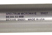 Spectrum Microwave BE 200-32-8BB Pneumatikzylinder 55027 DC1115 SN001 unused