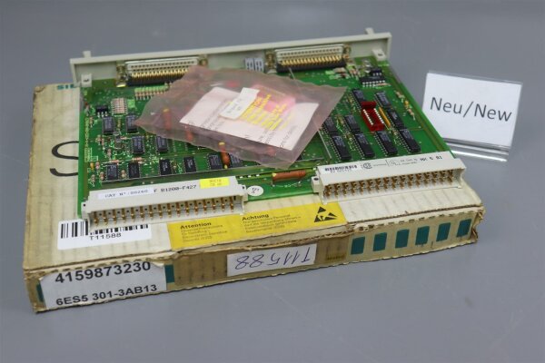 Siemens Simatic 6ES5301-3AB13 CPU E: 3 Anschaltung unused OVP