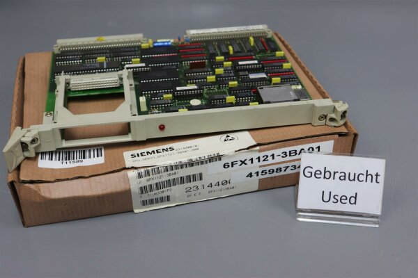 Siemens CPU Servo 6FX1121-3BA01 Modul E-Stand: D 02 used
