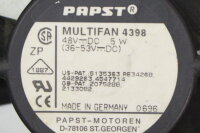 Papst Multifan 4398 48V DC, 5W / 119x119x33mm L&uuml;fter Used