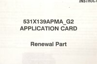 General Electric 531X139APMAYG2 Application Card unused OVP