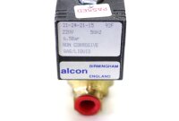 Alcon PKL610252 Elektroventil 21-24-21-15 220V 50Hz 6.5Bar unused