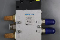 Festo CPE18-M1H-5J-1/4 163143 W602 + 2x MSEB-3-24V DC used