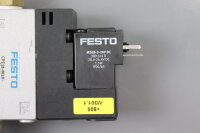 Festo CPE18-M1H-5J-1/4 163143 W602 + 2x MSEB-3-24V DC used