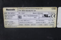 Rexroth MHD115B-058-PG1-AA Servomotor R911287211 used