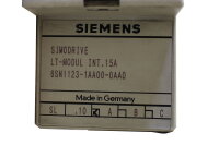 Siemens Simodrive LT-Modul Int. 15A 6SN1123-1AA00-0AA0 + 6SN1118-0AA11-0AA0 Version: A Used