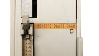 Siemens Simodrive LT-Modul Int. 15A 6SN1123-1AA00-0AA0 + 6SN1118-0AA11-0AA0 Version: A Used