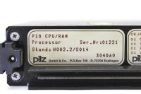 Pilz P10 CPU/RAM Processor Stand: H0002.2/S014 + P10 MR256 RAM Speicher 256KB used