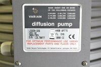 Varian VHS-10 Diffusion Pump VAT 14050-PE44-0009/0072 L5290-326 Used