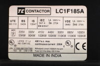 TC LC1F185A Contactor Leistungssch&uuml;tz unused