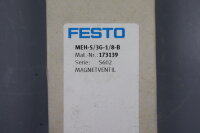 Festo MEH-5/3G-1/8-B Magnetventil Pneumatik unused OVP