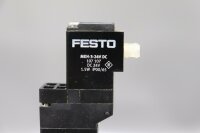 FESTO MEH-5/3E-1/8-B Magnetventil Pneumatik 173145 MEH5/3E1/8B unused OVP