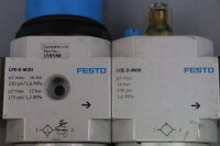 Festo LOE-D-MIDI 192576 &Ouml;ler + LFR-D-MIDI 159588 Filterregelventil Used