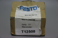 Festo MA-50-16-1/4 Serie: S1 Manometer unused