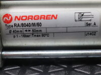 Norgren R8040/M/50 40mm &Oslash;  Zylinder unused