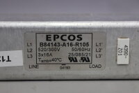 Epcos B84143-A16-R105 3-Phasen Netzfilter used