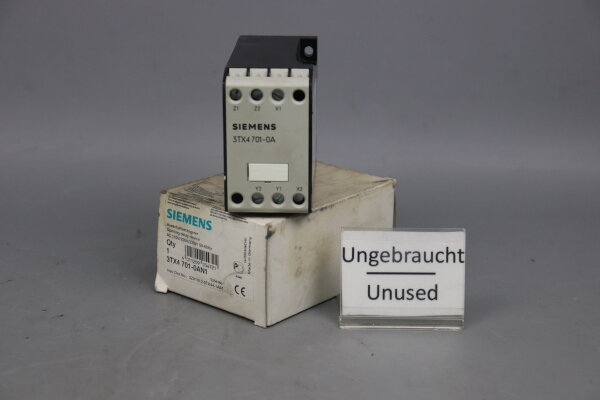 Siemens 3TX4 701-0AN1 Ausschaltverz&ouml;gerer 3TX47010AN1 2354460 230V 50-60Hz OVP