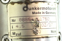 Dunkermotoren DR 62.0 x 80-2 89W + Getriebe PLG52  i=4,5 used