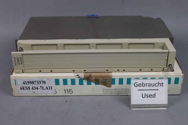 Siemens Simatic S5 6ES5 434-7LA11 Digitaleingabe E:03 used OVP