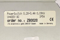 IFM ZB0028 Power Switch used