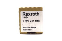 Rexroth 1 827 231 048 0-35 psi 0-2,5 bar Manometer unused...