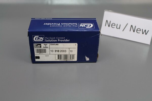 CEJN Coupling 5/16&quot; 10 310 2003 10Stk. unused OVP