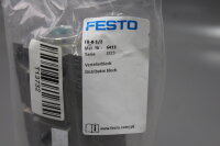 Festo FR-8-1/2 6411 J323 Verteilerblock unused OVP