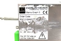 Endress+Hauser Memo-Graph S RSG12-BA321 Used