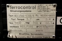 Ferrocontrol HD115A6-130S/R Servomotor used damaged
