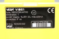 VEGA VIB51.XTGKANTKD T 10-55VDC400mA Vibrationsgrenzschalter unused