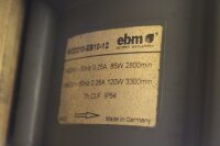Siemens 1PH7133-2EG03-0DA6-Z 3~ Motor + ebm L&uuml;fter W2D210-EB10-12 Used